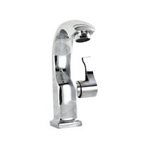 Wholesale Bathroom Sink Faucets Basin Vertical Type Spiral Vegetable Rotatable Single Hole Water Kitchen Supplies Silver