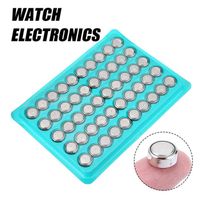 Wholesale Mayitr pieces Cell Coin Watches Battery LR44 AG13 L1154 SR44 V Alkaline Button Batteries Suitable For Watch