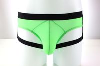 Wholesale Mens Underwear Ice Silk Breathable Men Briefs Sex Appeal Male Panties Solid Color Man Knickers Underpants