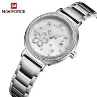 Wholesale Lady Watches Stainless Steel For Women Gift Girl Wife Friend Quartz Watch Fashion Casual Bracelet Clasp Paper Wristwatches