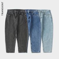 Wholesale Men s Jeans TRS Men S Wear Japanese Style Bamboo Hand Wash All Spray Monkey Loose Tapered
