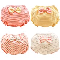 Wholesale Cloth Diapers Baby Boy and Girl Cotton Ruffle Lace Shorts Infant Diaper Cover Bloomers Solid Underwear Briefs Pink Panties Child B3