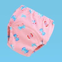 Wholesale Baby Reusable Nappies Diapers Washable Cloth Diaper Children Traning Panties Potty Underwear Pants Waterproof X2