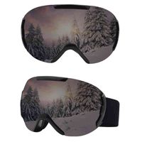 Wholesale UV Ristant Snow Wind Sands Anti Fog Mountaineering Ski Goggl Adults Mirror Coated Sunglass