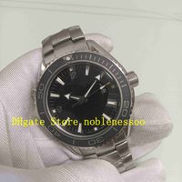 Wholesale Super Quality Automatic Mens Watch Men s Black Dial Ceramic Calendar Ocean Dive m Planet Luminous Steel Bracelet Cal Movement Mechanical Watches