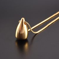 Wholesale Teardrop Cremation Jewelry Steel Rose Gold Gold Black Ash Holder Keepsake Urn Necklace For Human Or Pet Pendant Necklaces