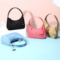 Wholesale 2021 Top quality Re edition tote Nylon leather Bag Luxury Women s Underarm Shoulder bags Crossbody Handbag