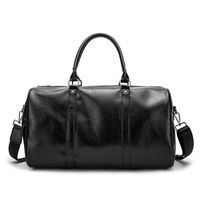 Wholesale Duffel Bags Men s Travel Good Leather Duffle Bag Fashion Unisex Shoulder Laptop Handbags Casual Luggage Pocket Male