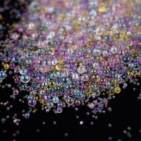 Wholesale 10g Pack mm Mini Bubble Ball Beads Tiny Glass Bead For Silicone Mold UV Resin Epoxy Filler Resin Filling DIY Nail Art Decor