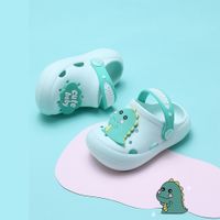 Wholesale Croc Style Kids Summer dinosaur slide infant Children baby boy Cute Slipper toddler Girls Soft Sole Sandals bebe clogs