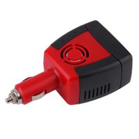 Wholesale 2021 New W Red Car Auto Inverter Power Supply V DC to V AC Laptop Computer
