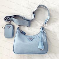 Wholesale 2020 Sale piece set bags women designer luxury crossbody Genuine Nylon handbags purses lady tote Shoulder bags Coin Purse three item