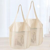 Wholesale Storage Bags Reusable Produce Bag Portable Toy Tote Fruit Carrier Vegetable Handbag Short Handle Shopping