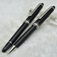 Wholesale Promotion High quality Msk Classic Black Resin Rollerball pen Ballpoint pen Fountain pens Stationery office school supplies Writing smooth with Serial Number