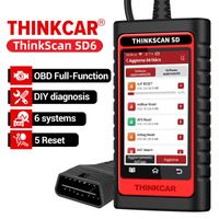 Wholesale Code Readers Scan Tools ThinkScan SD6 ABS SRS ECM TCM BCM IC OBD2 Scanner With Reset Function Tool Lifetime Free Update Auto Diagnostic