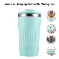 Wholesale Wireless Automatic Mixing Cup Coffee Milkshake ml Blender Stainless Steel Food Grade Lazy Charging Dynamic Fitness Sports Magnetic Energy Cups