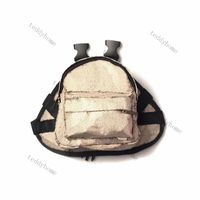 Wholesale Fashion Plaid Dog Apparel Letter Print Puppy Backpack PU Leather Dogs Bag For Teddy Schnauzer French Bulldog