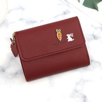 Wholesale Cute Women Wallet Coin Purse For Girls Lady s Card Bag Multifunctional And Carrot Wallets1