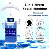 Wholesale Dermapen hydrafacial Machine Microdermabrasion improves skin texture hydra facial device hydrate face equipped with treatment handles