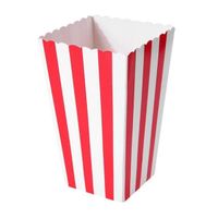 Wholesale 12pcs Colorful Dot Wave Striped Paper Popcorn Boxes Pop Corn Favor Bags For Candy Snack Chips Wedding Xmas Birthday Movie Party Y0712