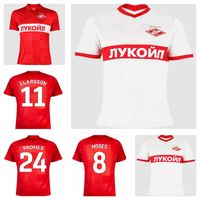 Wholesale 21 Spartak Moscow Customized Thai Quality Soccer Jersey shirts yakuda local online store Dropshipping Accepted Football wear