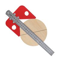 Wholesale Ring Sizers Woodworking Center Scriber Degrees Angle Line Caliber Ruler Wood Measuring Scribe Tool