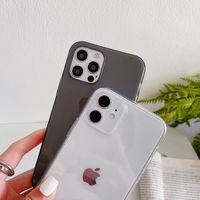 Wholesale phone cases Black and white transparent TPU for iPhone pro promax X XS Max Plus