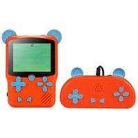 Wholesale Doubles HD Handheld Game Console Can Store Games inch Color Screen Mini Cartoon Retro Portable Game Players Children S Educational Toy Gift Support Connect TV