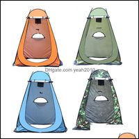 Wholesale Hiking Sports Outdoors1 X1 X1 M Instant Po Up Outdoor Privacy Changing Room Tents Protable Showers Toilet Tent Cam Bathroom Beach And S