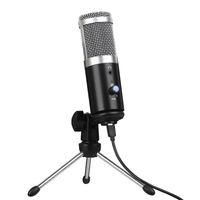 Wholesale Computer External Microphone With Bracket Laptop Holder Condenser QJY99 Microphones