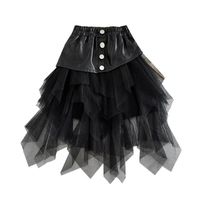 Wholesale Skorts Baby Clothing Baby Maternity Drop Delivery Lace Fashion Pu Leather Princess Tutu Tiered Skirts Girls Kids Clothes B3