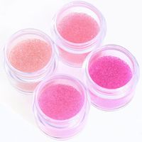 Wholesale Nail Art Decorations g Bottle Caviar Beads Decoration Pink Purple AB Glitter Crystal Glass Mini Mm Jewelry D Micro Ball For