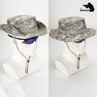 Wholesale 58US Army Camouflage BOONIE HAT Thicken Military Tactical Cap Hunting Hiking Climbing Camping MULTICAM Color KA056