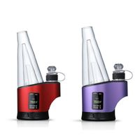 Wholesale Portable Dab rig Electronic nail wax dry herb E cigarette Kits Vaporizer With LED light and digital display vape Device Water Pipe