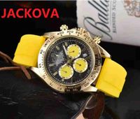 Wholesale Fashion Business Men Running Stopwatch Watches Gift personality premium clock watch date japan quartz movement wristwatch