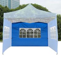 Wholesale Tents And Shelters Oxford Cloth Tent Side Wall Rainproof Waterproof Gazebo Garden Shade Shelter Wall Without Canopy Top Frame