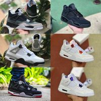 Wholesale Sale Bred Black Cat s Basketball Shoes Men Mens Bred Tattoo White Cement NRG Raptors Fear Pack Royalty Pine Green Designer Sneakers IV Pure Money Trainers