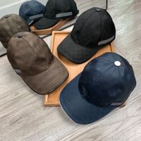 Wholesale Latest Unisex Plain Ball Caps Fashion Street Casual Baseball Hats Letter Plaid Light Luxury Outdoor Wild Sunshade Cap High Quality For Women Caps With Boxs