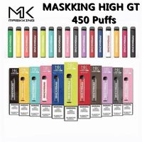 Wholesale Maskking High GT Disposable Vape Pen Device VS MK Pro Max E cigarettes Puffs ml Capacity mah Battery colors