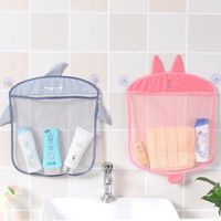 Wholesale Storage Bags Baby Bathroom Mesh Bag For Bath Toys Kids Basket Net Cartoon Animal Shapes Waterproof Cloth Sand Beach