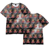 Wholesale 2022 Summer Men T Shirt RAW Cigarette Tobacco Tops D Printed Women O Neck Short Sleeve Cosplay Costume T Shirt Tees