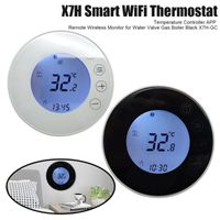Wholesale Smart Home Control X7H WiFi Thermostat Temperature Controller APP Remote Wireless Monitor For Water Valve Gas Boiler White X7H GA