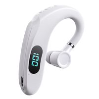 Wholesale Q20 bluetooth headset unilateral hanging ear LED digital display low power consumption stereo wireless Bluetooth protocol
