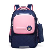 Wholesale Children School Bags With Pencil Case For Girls Boys Cute Korean Style Kids Orthopedic Backpack Waterproof Bookbag