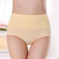 Wholesale Women s Panties Briefs For Fashion Basic Elastic Comfortable Solid Color Cotton Underwear Women Girl Knicker Sale