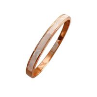 Wholesale Ladies fashion diamond Bangle luxury three layer mother of pearl creative jewelry with exquisite packaging box