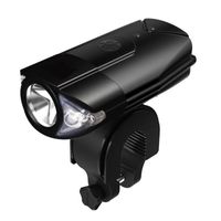 Wholesale Edison2011 Portable Torches USB Rechargeable T6 Bike Front Light Riding Flashlight mah Lithium Battery Cycling LED Head Lights