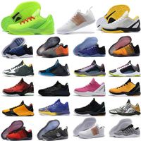 Wholesale With Box Top Quality Black Mamba s Basketball Shoes Low Men Gold All star Protro Grinch Green Apple Vold Trainers Designer Chaussures Zapatos sports Sneakers