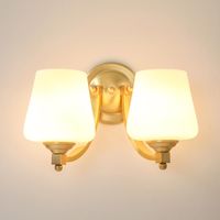 Wholesale Modern Copper Sconce Lighting Wall Mounted Bedside Reading Light Creative Living Room Bedroom Home Rustic Lamps