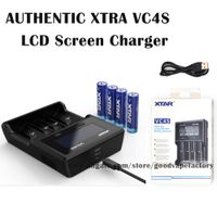 Wholesale Authentic XTRA VC4S Battery Charger Screen Intelligent Micro USB Input For XTRA VC4S Battery Charger Battery Power Supplies Powerbank